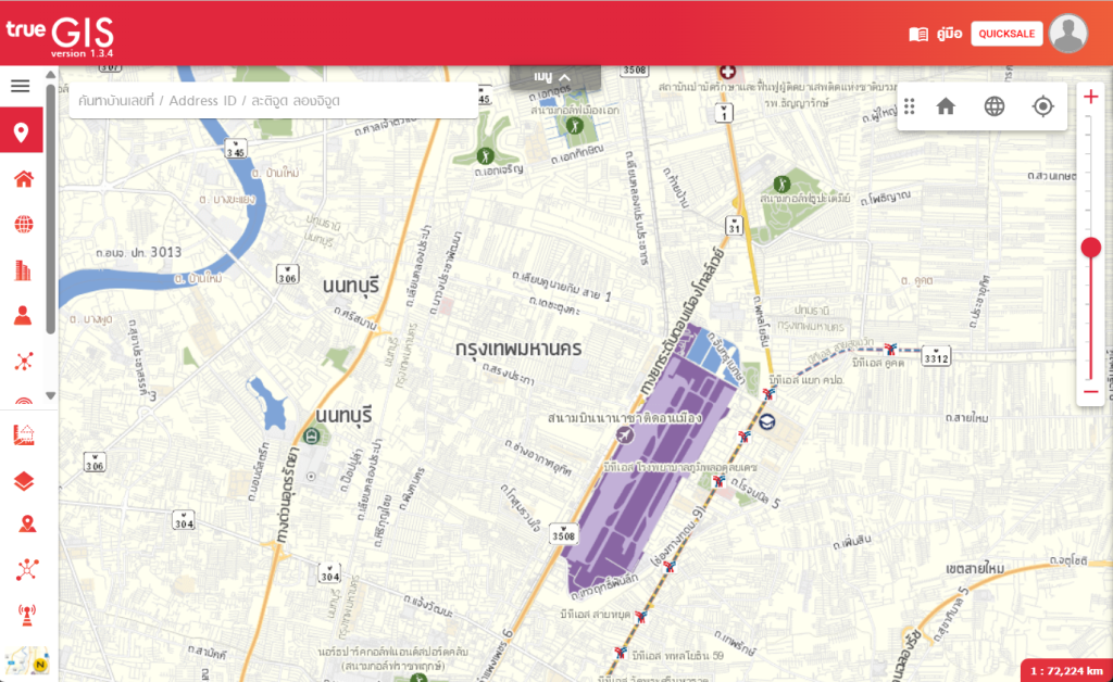 ระบบ Gis Trueonline